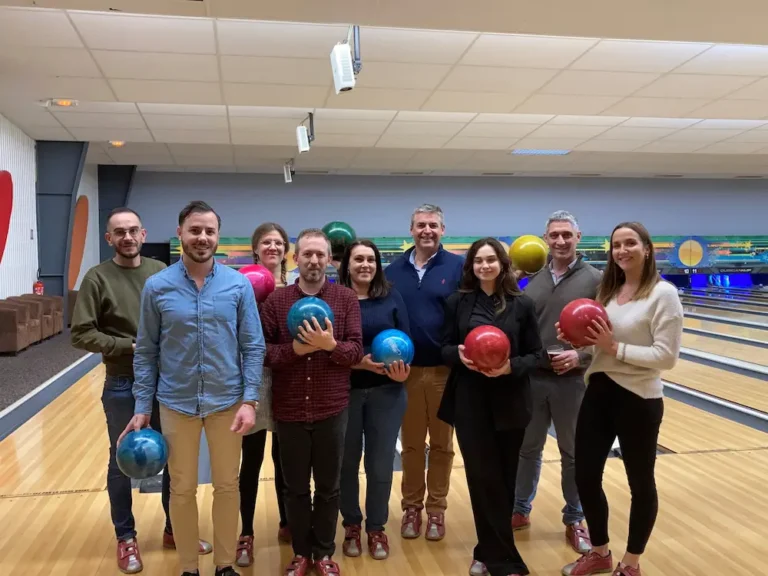Les équipes support lors d'un team building